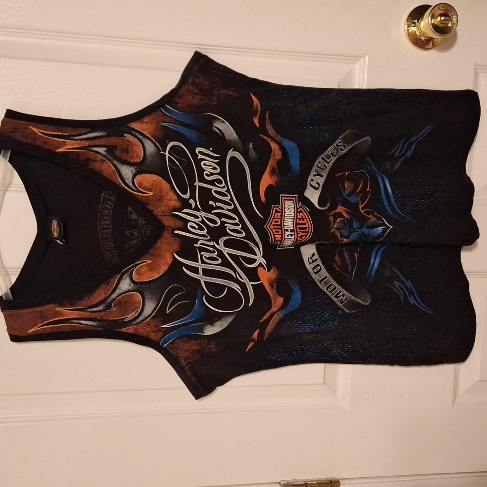 Harley v neck shirt